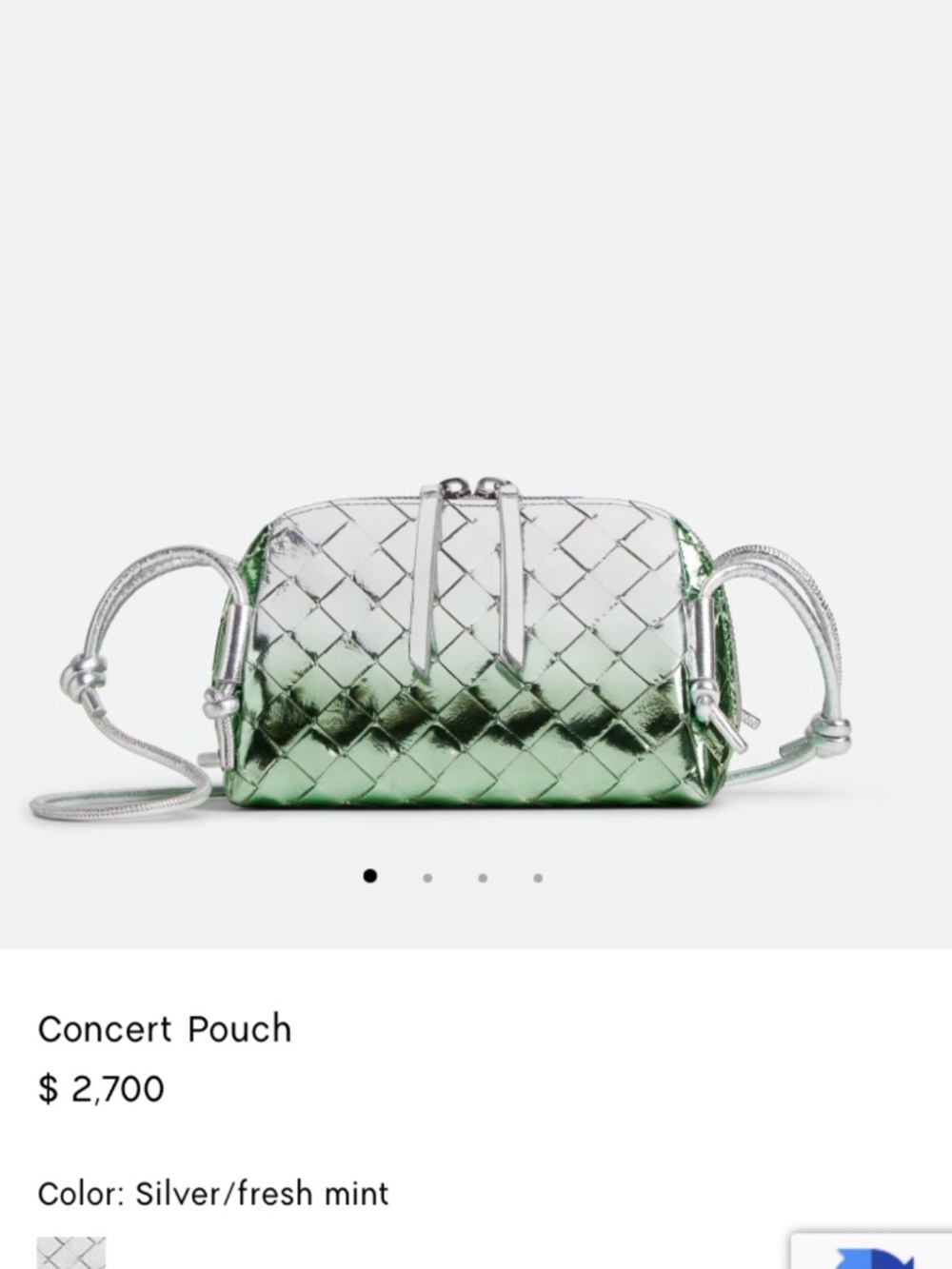 Bottega Veneta Concert Pouch